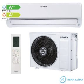   Bosch Climate Class 8000i klíma 3,5 kW 3D légáram, Plazmafilter funkció, Mozgásérzékelő, Beépített Wi-Fi