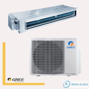   GREE UM Légcsatornás Klíma GUD35PS/A-T 3,5 kW Hideg levegő befújás elleni védelemmel Téliesített I-Feel funkció