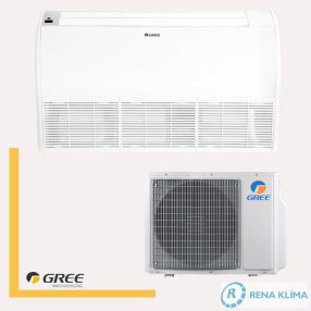   GREE UM Parapet Mennyezeti Klíma GUD125ZD/A-T 12,0 kW Hideg levegő befújás elleni védelem Téliesített I-Feel funkció