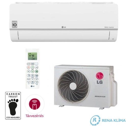 LG SILENCE PLUS Klíma PC09SK 2,5 kW Okos otthon vezérlés Gyors hűtés Energiatakarékosság Dual Inverter