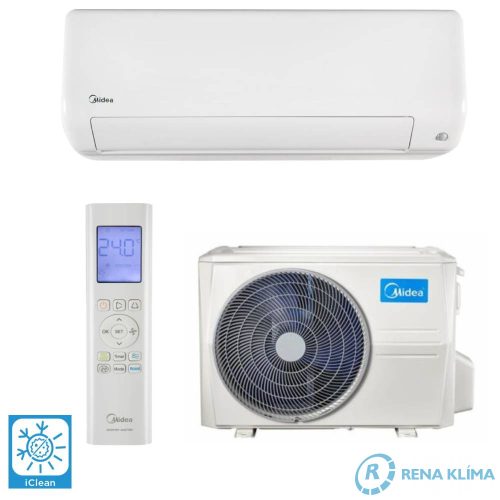 MIDEA ALL EASY PRO Klíma MEX-12-SP 3,5 kW Kisebb helyigényű Könnyen kezelhető Hűtés-fűtés funkció