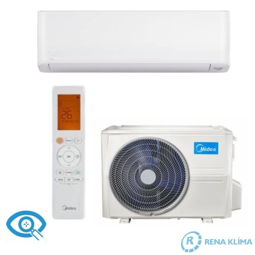 MIDEA OASIS PLUS Klíma MOP3-12-SP 3,5 kW Fűtésre optimalizált Intelligens szem funkció Szerver hűtésre alkalmas