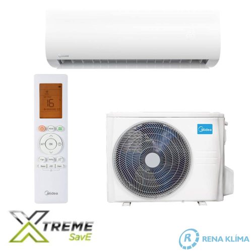 MIDEA XTREME SAVE Klíma MG2X-12-SP 3,5 kW Xtreme energiahatékonyság Cold Catalyst allergia szűrő funkció