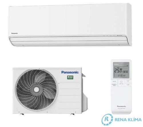 PANASONIC BZ STANDARD Klíma KIT-BZ25-XKE 2,5 kW Innovatív kialakítás Nagy hatékonyság