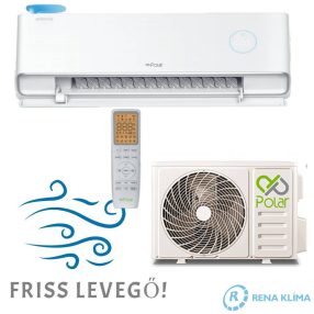   POLAR FRESH Klíma SIEH0035SDF / SO1H0035SDF 3,5 kW Friss levegő befúvás UV szűrővel