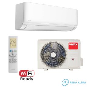   VIVAX S DESIGN PRO Klíma ACP-18CH50AESI 5,3 kW Kettős szűrőrendszer UV lámpa